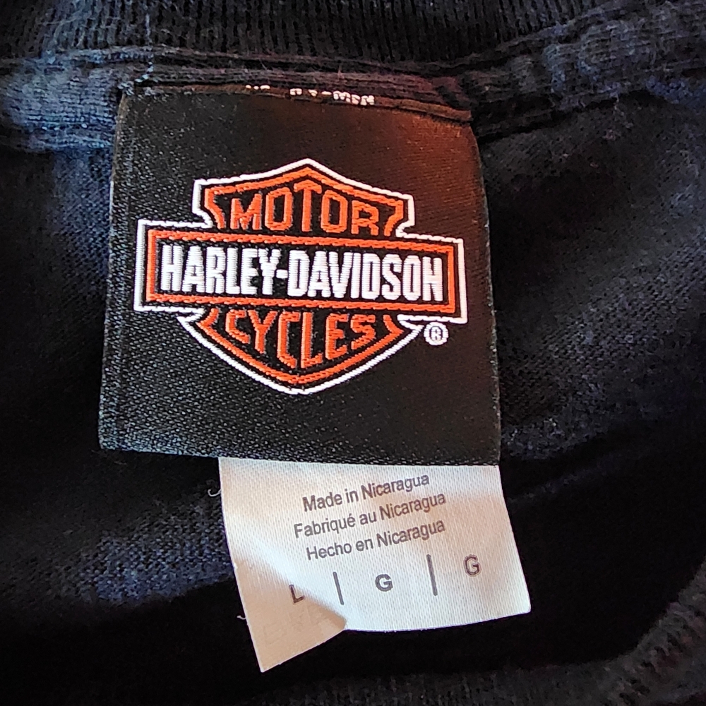 Harley-Davidson Men's Navy Bahamas Tee - Picture 3 of 5